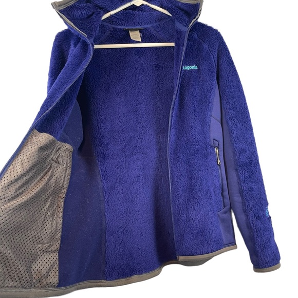 Patagonia R3 Hi-Loft Hoodie Jacket fleece fuzzy fall jacket woman's size small - Picture 6 of 9